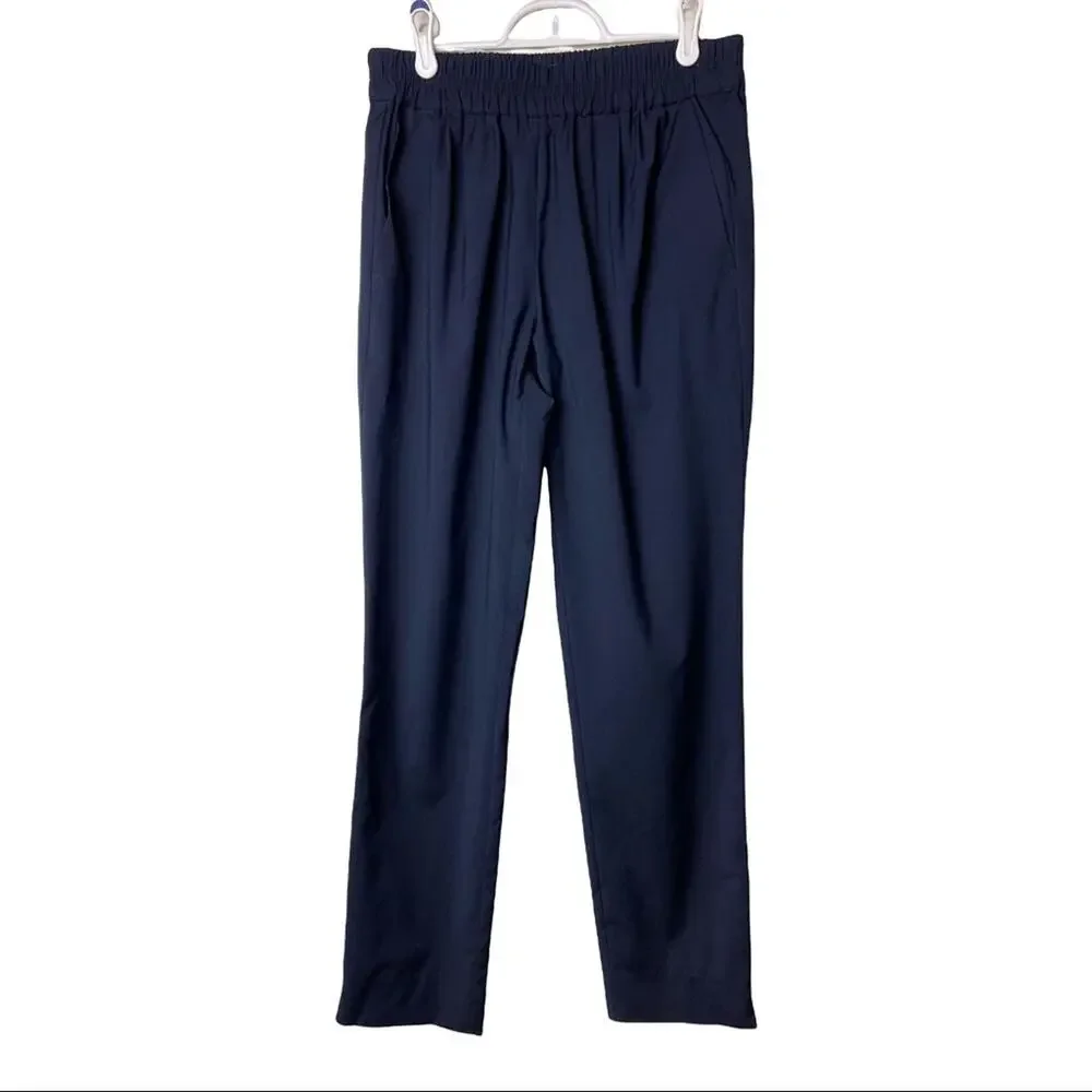 J. Crew‎ Harlow Wool Blend Pants in Navy Blue 4